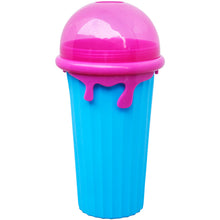 Slushy Cup Summer Juice Water Bottle Quick-Frozen Smoothie Sand Cup