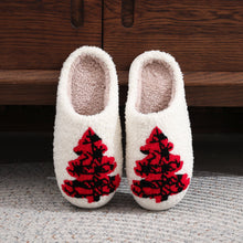 Fashion Non-slip Floor Christmas Tree Home Slippers