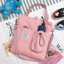 Students Handbag With Pockets Preppy For Women