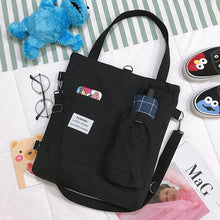 Students Handbag With Pockets Preppy For Women