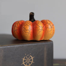 Halloween Pumpkin Lantern  LED Candle Lamp Resin Luminous