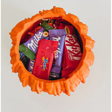 Melting Halloween Pumpkin Candy Bowl With Lid Reusable Candy Dish