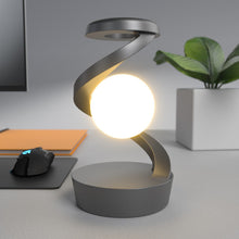 Rotating Moon Desk Lamp With Phone Wireless Charging Sensor