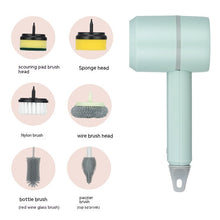 Electric Automatic Wireless USB Rechargeable Cleaning Dishwashing Brush