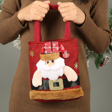 Funny Creative Santa Claus Christmas Candy Gift Tote Bag For Kids