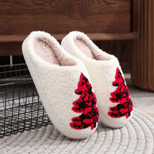 Fashion Non-slip Floor Christmas Tree Home Slippers