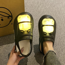 Cute Slipper With Panda Lamp Summer Sandales Femme Light