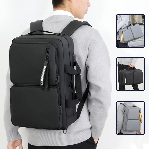 Multifunctional Backpack Large Capacity Business Laptop Bag Leisure Travel Commuter