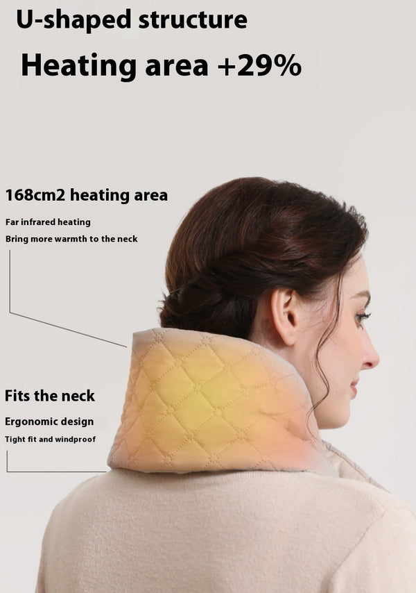 Electric Heating Scarf 3 Gear Heating Thermal Shawl Neck Brace