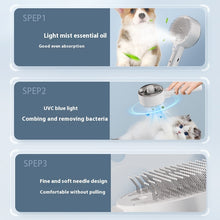 Dog And Cat  Hair Remover Steam Brush