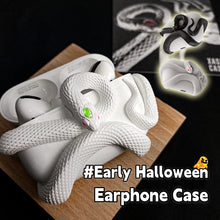 Horrible Snake Wireless Earphone Protective Protective Case Early Halloween