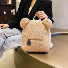 Women's & Children Travel Shopping Cute Bear Shaped Shoulder Backpack