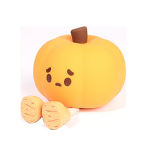 Halloween Touch Pumpkin Night Light Cute Soft Silicone Lamp