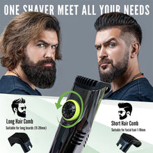 Hot Selling 3 in 1 Men's Vacuum Beard Trimmer