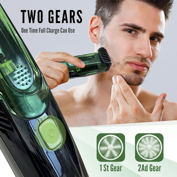 Hot Selling 3 in 1 Men's Vacuum Beard Trimmer