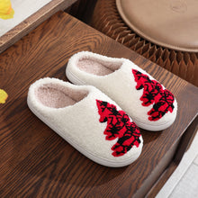 Fashion Non-slip Floor Christmas Tree Home Slippers