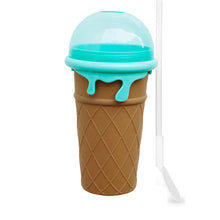 Slushy Cup Summer Juice Water Bottle Quick-Frozen Smoothie Sand Cup