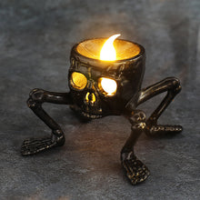 Halloween Skull Hand Lantern Atmosphere Decoration Props Candle Lantern