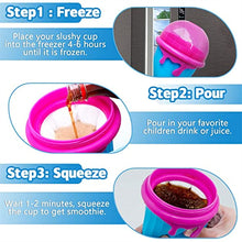 Slushy Cup Summer Juice Water Bottle Quick-Frozen Smoothie Sand Cup