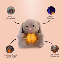 Breathing Rabbit Soothing Sensory Plush Toy With Relieve Anxiety