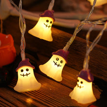 Halloween Lighting Chain Pumpkin Ghost Bat Modeling Lamp