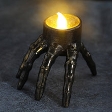 Halloween Skull Hand Lantern Atmosphere Decoration Props Candle Lantern