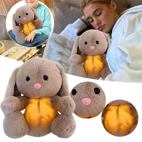 Breathing Rabbit Soothing Sensory Plush Toy With Relieve Anxiety