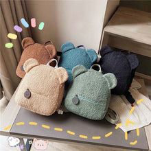 Women's & Children Travel Shopping Cute Bear Shaped Shoulder Backpack