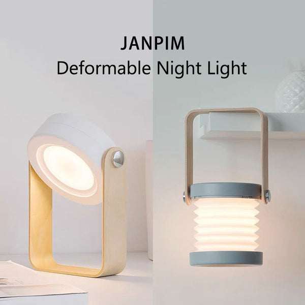 Foldable Touch Dimmable Reading LED Night Light For Home Decor