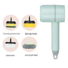 Electric Automatic Wireless USB Rechargeable Cleaning Dishwashing Brush