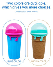 Slushy Cup Summer Juice Water Bottle Quick-Frozen Smoothie Sand Cup