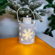 Nordic Style Creative Christmas Candle LED Small Lanterns Wind Lights